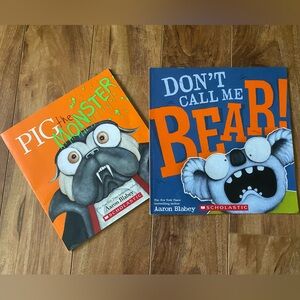 Scholastic Books: PIG the Monster & Don’t Call Me Bear!